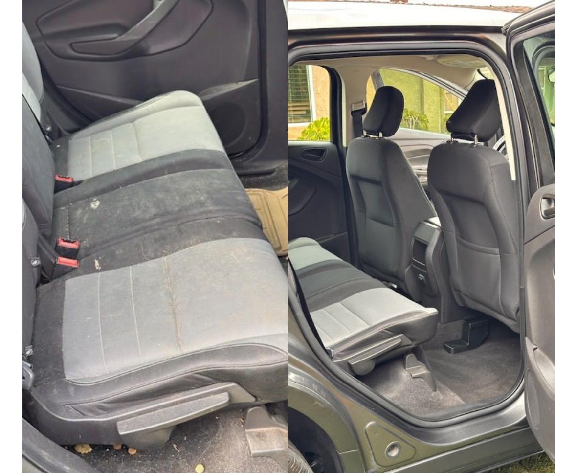 Full interior conditioning result — Carbix Auto Detailing San Diego
