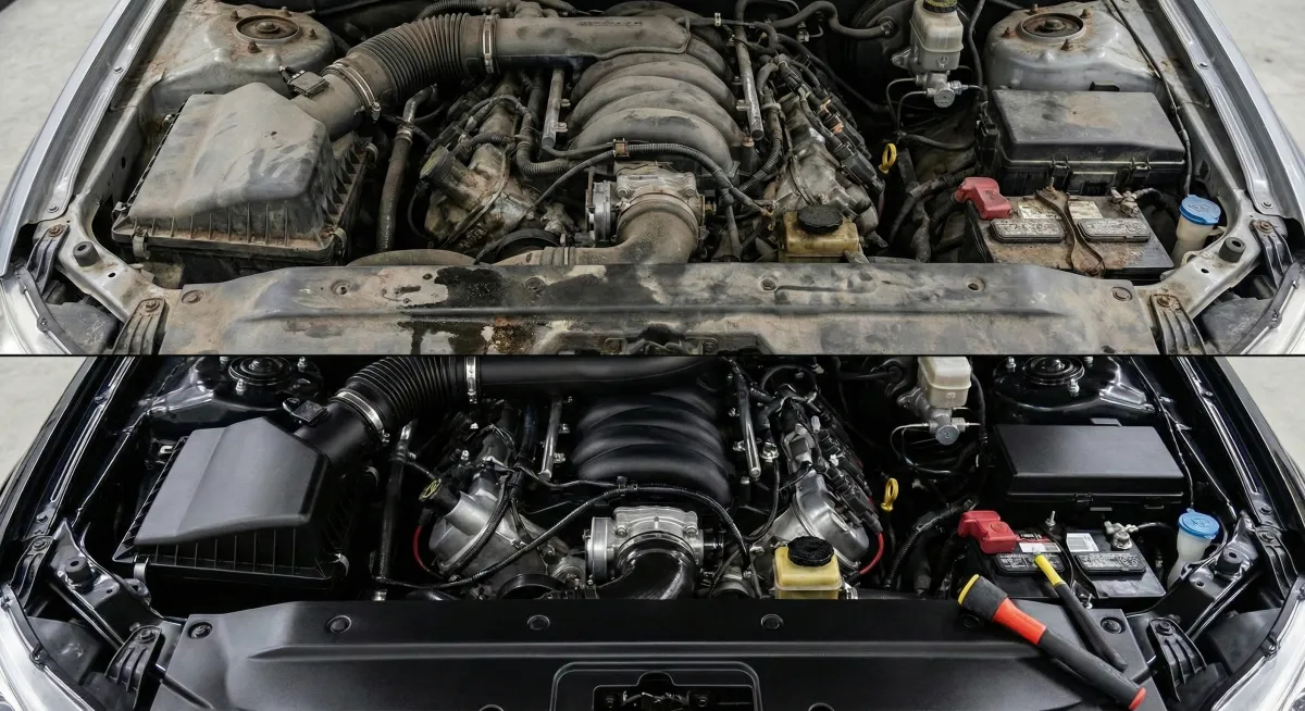 Engine Bay Cleaning